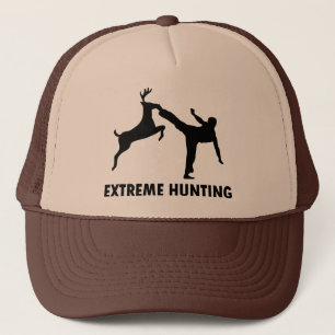 Extremer Jagd-Rotwild-Karate-Tritt Truckerkappe
