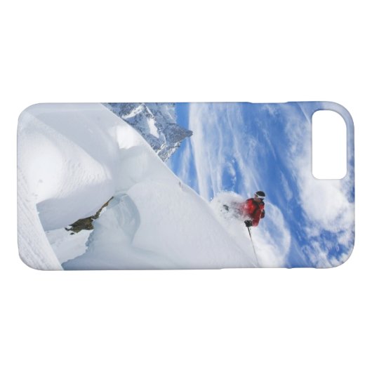 Extremer Ski Case-Mate iPhone Hülle (Rückseite (Horizontal))
