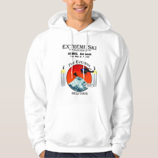 Extremer Ski der Everest Heli-Ausflug Hoodie