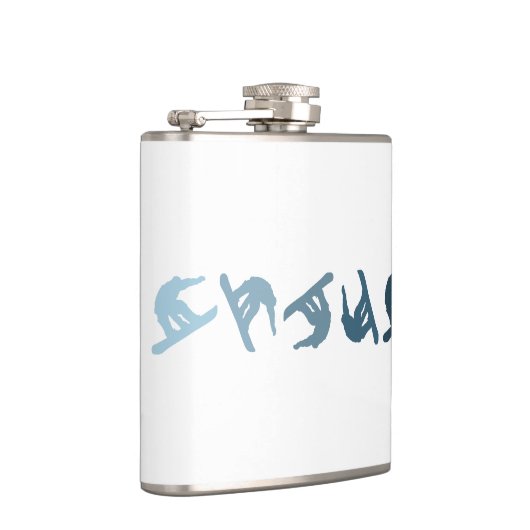 Extremer Snowboarding Flachmann (Rechts)