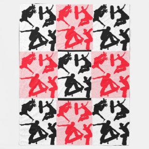 Extremer Sport-Skateboarding Skate-Park Fleecedecke