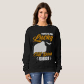 Extremer Springender Klippen Springer Glücklicher Sweatshirt (Vorne ganz)
