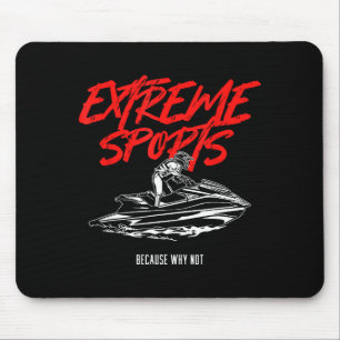 Extremer Wassersport Jet Ski Jetski Jet Skifahrer Mousepad