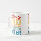 Extremer Weißwasser-Rafting-Kick Kaffeetasse (Vorderseite Links)