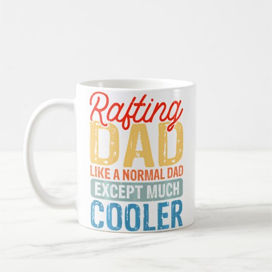 Extremer Weißwasser-Rafting-Kick Kaffeetasse (Links)