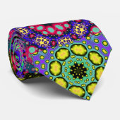 Extremes Fraktal-totalmuster Krawatte (Gerollt)