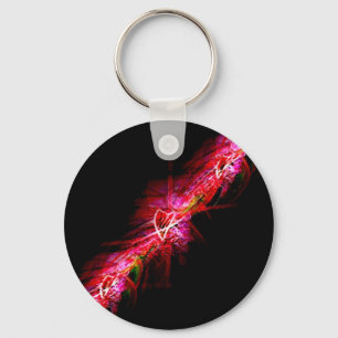 Extremes Herz Schlüsselanhänger