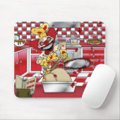 Extremes Kochmauspad Mousepad (Mit Mouse)