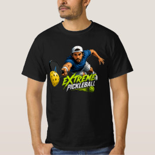 Extremes Pickleball-Tauchaktions-T-Shirt T-Shirt