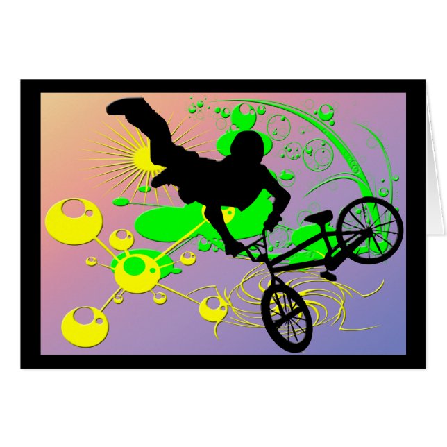 Extremes Radfahren (Vorderseite (Horizontal))