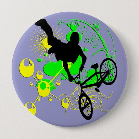 Extremes Radfahren Button (Vorderseite)