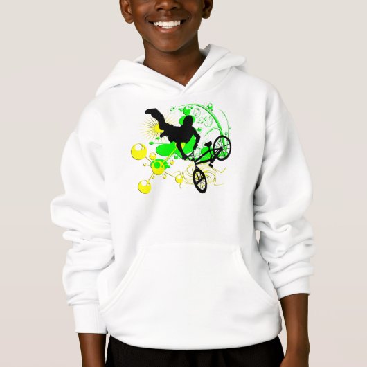 Extremes Radfahren Hoodie (Vorderseite)