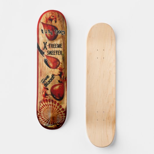 EXTREMES SKEETER SKATEBOARD (Vorderseite)