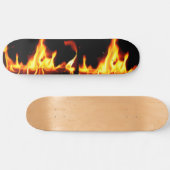 Extremes Sport-Feuer Skateboard (Horizontal)