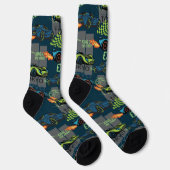 Extremes Tokio-Straßenrenn-Muster Socken (Rechts)