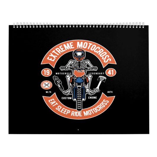 Extremmotocross-essen schlafen motocross kalender (Titelbild)
