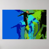 Extremrennen - Snowboarder Poster (Vorne)