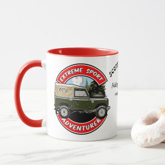 Extremsport-Brauch Tasse (Mit Donut)