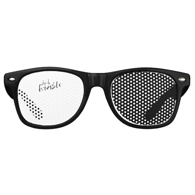 Extremst DEMÜTIG Partybrille (Vorderseite)