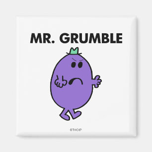 Extremst Unzufriedener Herr Grummel Magnet