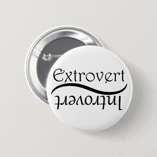 Extrovert-Introvert Button (Vorne & Hinten)