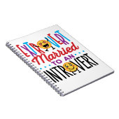 Extrovertieren Verheiratet zu einem Introvertierte Notizblock (Rechte Seite)