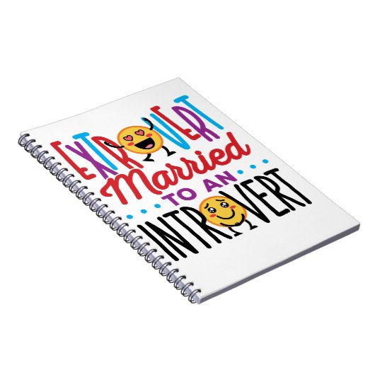 Extrovertieren Verheiratet zu einem Introvertierte Notizblock (Rechte Seite)