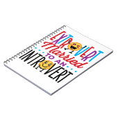 Extrovertieren Verheiratet zu einem Introvertierte Notizblock (Linke Seite)