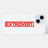 Extrovertierte Briefmarke Case-Mate iPhone Hülle (Rückseite (Horizontal))