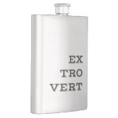 Extrovertierte Flasche Flachmann (Rechts)