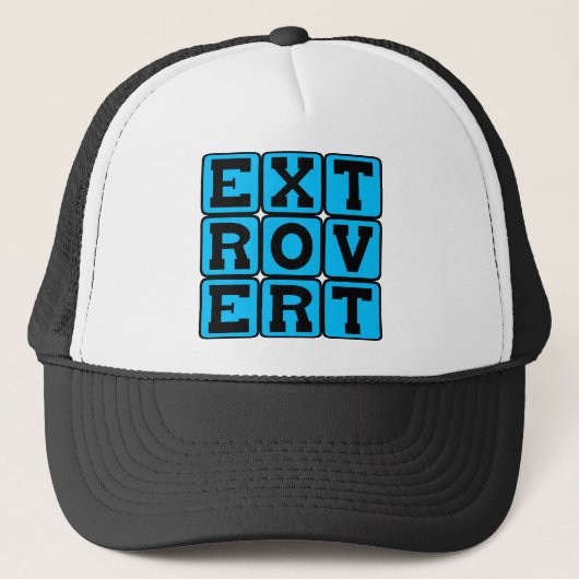 Extrovertierte, Persönlichkeit Truckerkappe (Vorderseite)