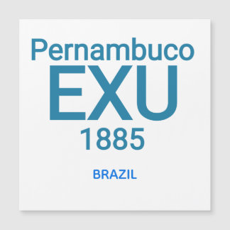 Exu brasilien Pernambuco 1885 Magnetkarte