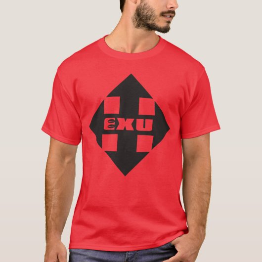 Exu mora na encruzilhada preto T-Shirt (Vorderseite)