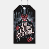Exu Veludo é Rock'N'Roll #1 Geschenkanhänger (Rückseite)