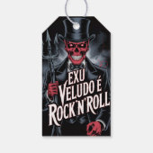 Exu Veludo é Rock'N'Roll #1 Geschenkanhänger (Rückseite)