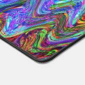 Exuberant Zigzag Artist Colors Schreibtischunterlage (Ecke)