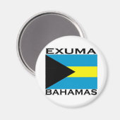 Exuma, Bahamas Magnet (Vorderseite/Rückseite)