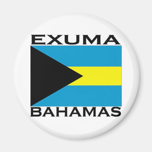 Exuma, Bahamas Magnet (Vorne)