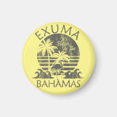 Exuma Bahamas Magnet Urlaub Rückweg Strand (Vorne)