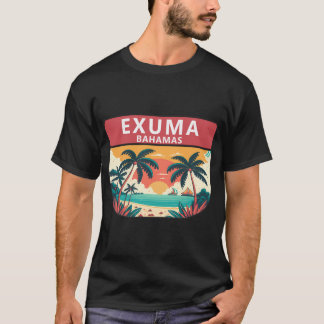 Exuma Bahamas Retro T-Shirt