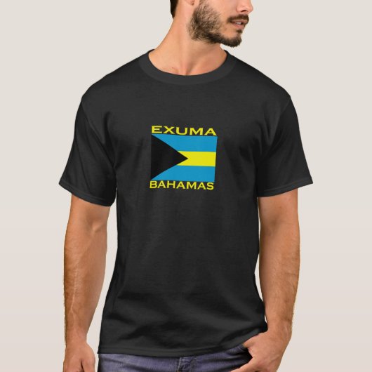 Exuma, Bahamas T-Shirt (Vorderseite)