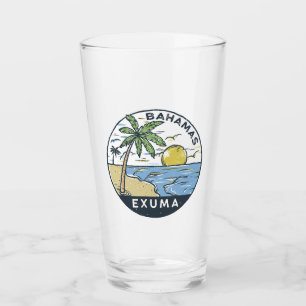 Exuma Bahamas Vintag Glas