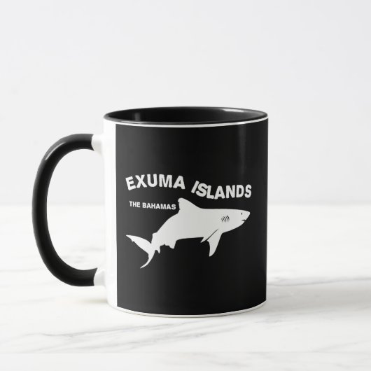 Exuma Islands - Bahamas Scuba Diving with Sharks Tasse (Links)
