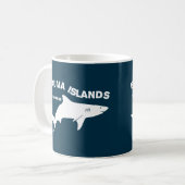 Exuma Islands - Bahamas Shark Diving Kaffeetasse (Vorderseite Links)