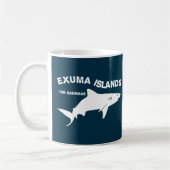 Exuma Islands - Bahamas Shark Diving Kaffeetasse (Links)