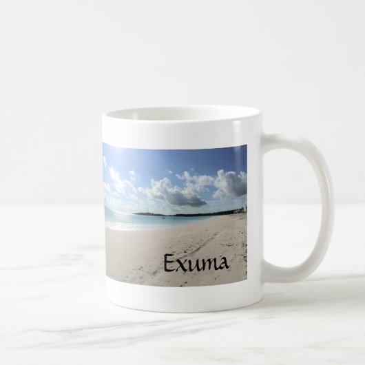 Exuma-Strand-Tasse Kaffeetasse (Rechts)