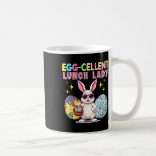Exzellente Lunch Lady Ostern Bunny Sungles Jagen Kaffeetasse