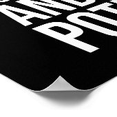 Exzellente Menschen vergleichen sich selbst Poster (Ecke)