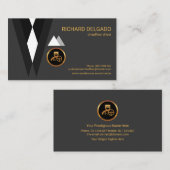 Exzellenter Anzug für kreative Chauffeur Visitenkarte (Vorne/Hinten)