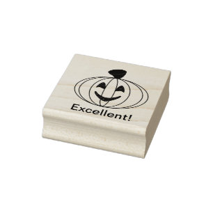 Exzellenter Kürbis Gummistempel